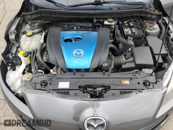 2012 Mazda 3 i Touring with VIN JM1BL1L79C1552450, listed as a Copart auction lot 56544455 with 107,737 mi miles and Salvage title. Bid and sale history available at DreamBid. Image 11.