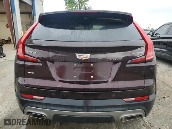 2020 Cadillac XT4 AWD Premium Luxury z VIN 1GYFZDR41LF025434, wystawiony jako Copart lot #55169805 z przebiegiem Nie podano mil oraz Szkoda całkowita • Salvage title. Historia ofert i sprzedaży dostępna na DreamBid. Obrazek 6.