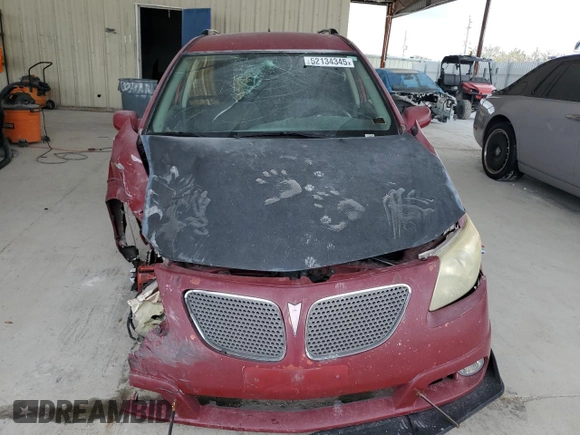 2006 Pontiac Vibe with VIN 5Y2SL65806Z457672, listed as a Copart auction lot 52134345 with Not Provided miles and Salvage Title. Bid and sale history available at DreamBid. Image 5.