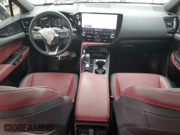 2023 Lexus NX with VIN JTJGKCEZXP2013352, listed as a Copart auction lot 49780415 with 44,593 mi miles and Salvage Title. Bid and sale history available at carsss.com. Image 8.