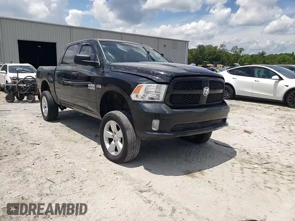 2017 Ram 1500 Express with VIN 3C6RR7KT2HG710237, listed as a Copart auction lot 61176305 with 89,966 mi miles and Salvage title. Bid and sale history available at DreamBid. Image 13.