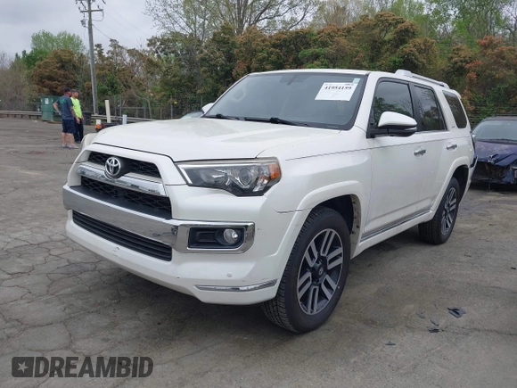 2014 Toyota 4Runner Limited with VIN JTEBU5JR2E5193541, listed as a IAAI auction lot 41954159 with 119,321 mi miles. Bid and sale history available at carsss.com. Image 17.