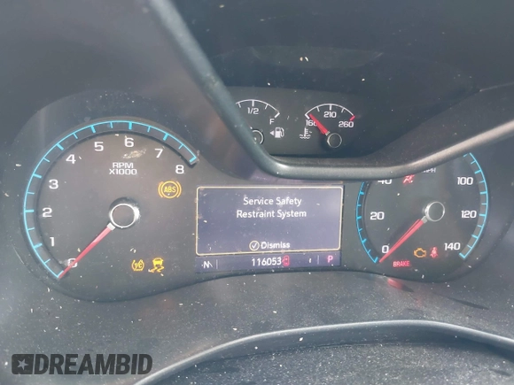 2019 Chevrolet Colorado 2WD Z71 with VIN 1GCGSDEN6K1330906, listed as a IAAI auction lot 40058453 with 116,053 mi miles. Bid and sale history available at carsss.com. Image 7.