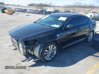 2015 Kia Optima SX Turbo с VIN 5XXGR4A69FG421169, выставлен на аукционе IAAI как лот 41912655 с пробегом 82 380 миль миль и . История ставок и продаж доступна на DreamBid. Изображение 2.