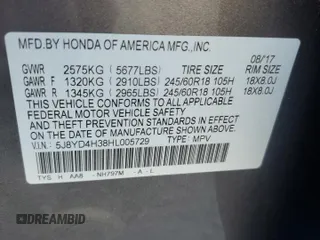 2017 Acura MDX with VIN 5J8YD4H38HL005729, listed as a Copart auction lot 50415045 with 110,661 mi miles and Salvage Title. Bid and sale history available at carsss.com. Image 13.