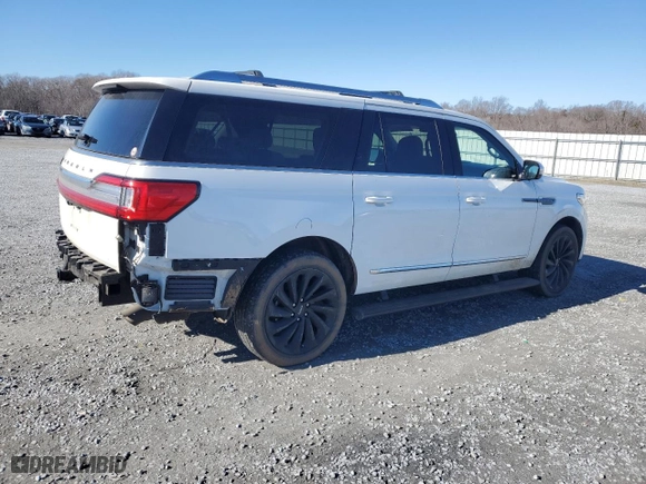 2021 Lincoln Navigator L Black Label with VIN 5LMJJ3TT3MEL03929, listed as a Copart auction lot 88942155 with 55,633 mi miles and Salvage Title. Bid and sale history available at carsss.com. Image 3.