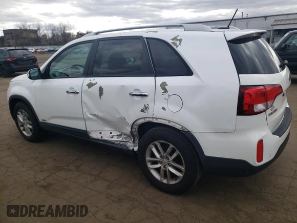 2014 Kia Sorento LX with VIN 5XYKTCA6XEG445254, listed as a Copart auction lot 53290205 with 132,443 mi miles and Salvage Title. Bid and sale history available at carsss.com. Image 2.