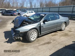 2004 Chevrolet Monte Carlo LS with VIN 2G1WW12E949193177, listed as a Copart auction lot 50045155 with 0 mi miles and Salvage Title. Bid and sale history available at carsss.com. Image 1.