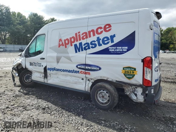 2018 Ford Transit with VIN 1FTYE1CM2JKA74311, listed as a Copart auction lot 73213294 with 94,924 mi miles and Salvage Title. Bid and sale history available at DreamBid. Image 2.