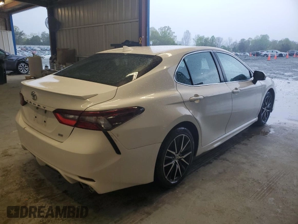 2021 Toyota Camry SE Nightshade with VIN 4T1G11AK3MU444422, listed as a Copart auction lot 51938345 with 61,189 mi miles and Salvage Title. Bid and sale history available at carsss.com. Image 3.