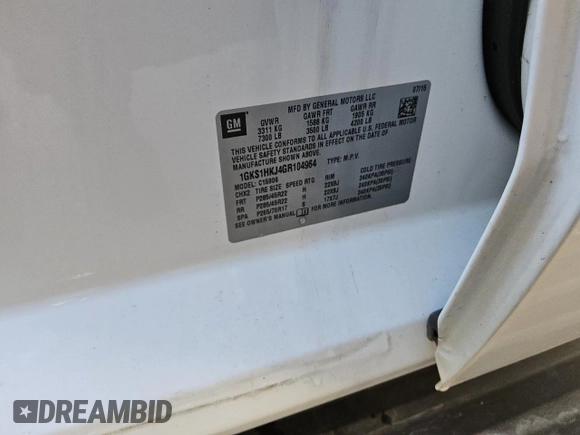 2016 GMC Yukon XL Denali with VIN 1GKS1HKJ4GR104964, listed as a Copart auction lot 43392255 with 145,285 mi miles and Clean Title. Bid and sale history available at carsss.com. Image 13.