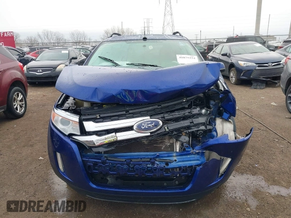 2014 Ford Edge SEL with VIN 2FMDK3JC2EBA20211, listed as a IAAI auction lot 41875254 with 195,046 mi miles. Bid and sale history available at carsss.com. Image 12.