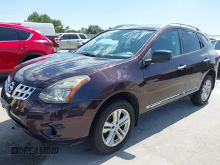 2015 Nissan Rogue S with VIN JN8AS5MV4FW258565, listed as a IAAI auction lot 42231846 with 103,246 mi miles and . Bid and sale history available at DreamBid. Image 2.