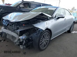 2023 Mercedes-Benz CLA 250 with VIN W1K5J4GB7PN386050, listed as a IAAI auction lot 41785870 with 14,883 mi miles and . Bid and sale history available at DreamBid. Image 17.