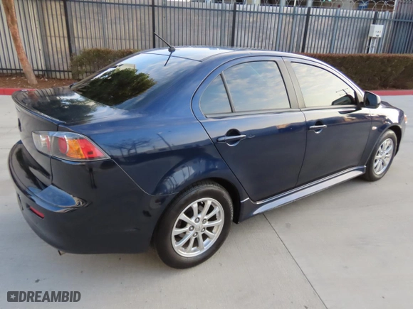 2014 Mitsubishi Lancer ES with VIN JA32U2FU9EU013735, listed as a Copart auction lot 44219895 with 38,172 mi miles and Salvage Title. Bid and sale history available at carsss.com. Image 3.