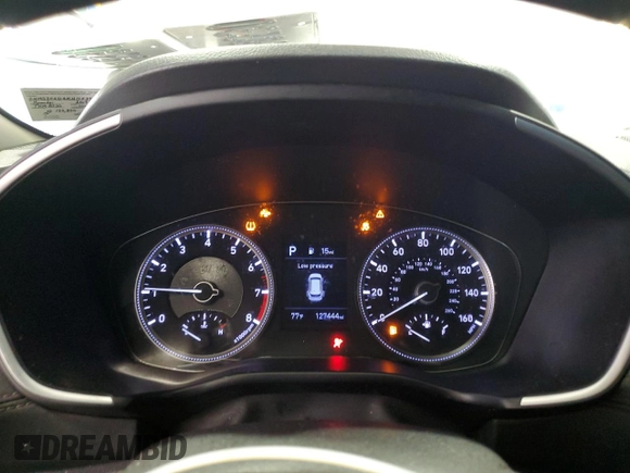 2019 Hyundai Santa Fe SE z VIN 5NMS2CAD4KH115371, wystawiony jako Copart lot #59180895 z przebiegiem 127 444 mil mil oraz Szkoda całkowita • Salvage title. Historia ofert i sprzedaży dostępna na DreamBid. Obrazek 9.