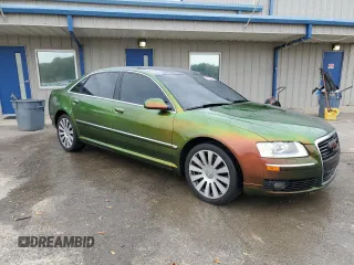 2006 Audi A8 4.2L with VIN WAUML44E46N015129, listed as a Copart auction lot 77796314 with 170,162 mi miles and Salvage title. Bid and sale history available at DreamBid. Image 4.
