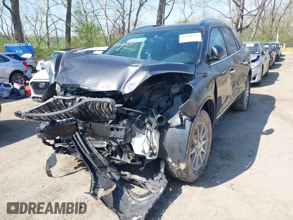 2015 Buick Enclave Leather with VIN 5GAKVBKD7FJ203087, listed as a IAAI auction lot 42008949 with 142,997 mi miles and . Bid and sale history available at carsss.com. Image 2.