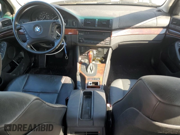 2003 BMW 5 Series 525iA with VIN WBADT43493G033277, listed as a Copart auction lot 75069994 with 114,456 mi miles and Salvage Title. Bid and sale history available at carsss.com. Image 8.