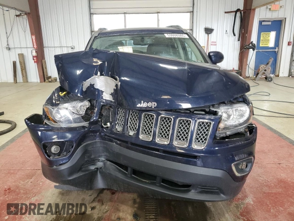 2016 Jeep Compass High Altitude Edition with VIN 1C4NJDEB7GD730026, listed as a Copart auction lot 53608505 with 67,386 mi miles and Salvage Title. Bid and sale history available at carsss.com. Image 5.