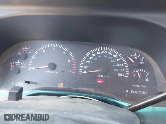 1999 Dodge 1500 with VIN 3B7HC13Y8XG180531, listed as a IAAI auction lot 42172858 with 213,004 mi miles and . Bid and sale history available at DreamBid. Image 7.