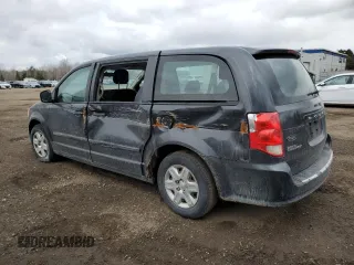 2012 Dodge Grand Caravan SE with VIN 2C4RDGBG4CR335206, listed as a Copart auction lot 52460645 with 191,024 mi miles and Clean Title. Bid and sale history available at DreamBid. Image 2.
