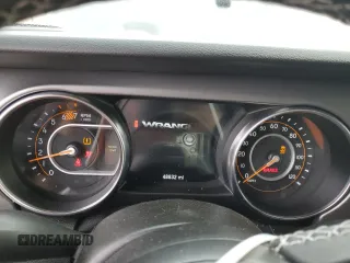2021 Jeep Wrangler Unlimited Freedom with VIN 1C4HJXDN4MW672340, listed as a Copart auction lot 49406695 with 48,832 mi miles and Salvage title. Bid and sale history available at DreamBid. Image 9.