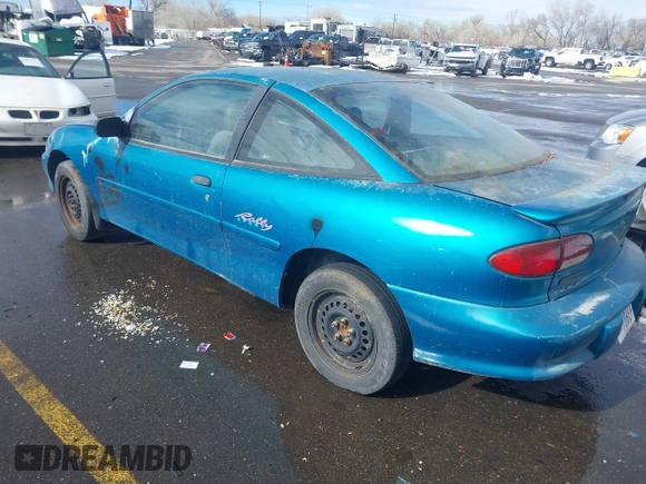 1997 Chevrolet Cavalier with VIN 1G1JC1243VM102323, listed as a IAAI auction lot 41607653 with 1 mi miles. Bid and sale history available at carsss.com. Image 3.