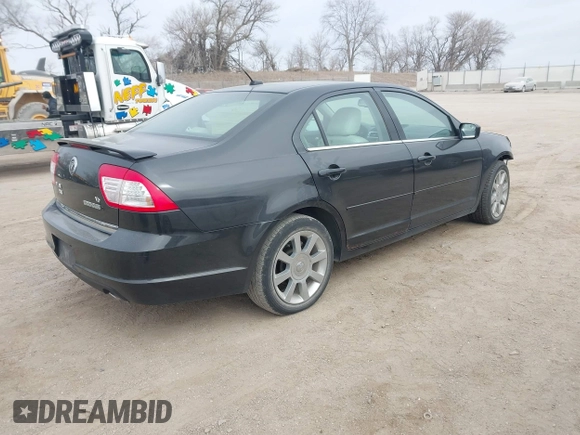 2009 Mercury Milan Premier with VIN 3MEHM08129R625936, listed as a IAAI auction lot 41539778 with 44,677 mi miles and . Bid and sale history available at DreamBid. Image 4.