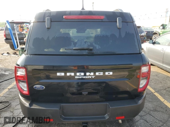 2023 Ford Bronco Sport Outer Banks с VIN 3FMCR9C6XPRD52354, выставлен на аукционе Copart как лот 61189325 с пробегом 32 228 миль миль и Списание • Salvage title. История ставок и продаж доступна на DreamBid. Изображение 6.