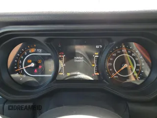 2024 Jeep Wrangler Willys with VIN 1C4RJXDG9RW286042, listed as a Copart auction lot 49459025 with 6,417 mi miles and Salvage title. Bid and sale history available at DreamBid. Image 9.