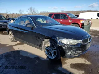 2016 BMW 4 Series 428i xDrive with VIN WBA3T1C56G5F38863, listed as a Copart auction lot 46071735 with 46,765 mi miles and Salvage title. Bid and sale history available at DreamBid. Image 4.