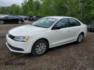 2013 Volkswagen Jetta S with VIN 3VW2K7AJ4DM377451, listed as a Copart auction lot 61643045 with 183,198 mi miles and Salvage title. Bid and sale history available at DreamBid. Image 1.