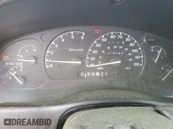 1998 Ford Explorer XL с VIN 1FMZU34E8WUD28654, выставлен на аукционе Copart как лот 50938175 с пробегом 315 748 миль миль и Списание • Salvage title. История ставок и продаж доступна на DreamBid. Изображение 9.