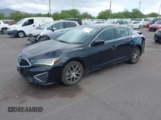 2020 Acura ILX w/Premium Pkg with VIN 19UDE2F78LA007717, listed as a IAAI auction lot 41709255 with 36,673 mi miles. Bid and sale history available at carsss.com. Image 2.