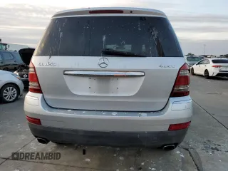 2007 Mercedes-Benz GL-Class with VIN 4JGBF71EX7A108443, listed as a Copart auction lot 75088444 with 180,949 mi miles and Salvage Title. Bid and sale history available at carsss.com. Image 6.