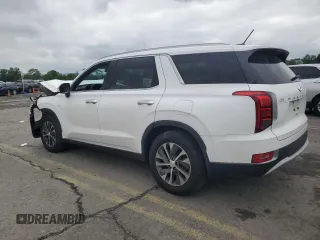 2020 Hyundai Palisade SEL with VIN KM8R2DHE5LU088545, listed as a Copart auction lot 60095485 with 55,331 mi miles and Salvage title. Bid and sale history available at DreamBid. Image 2.