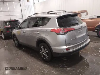 2017 Toyota RAV4 LE with VIN 2T3BFREV3HW596227, listed as a IAAI auction lot 41814317 with 204,991 mi miles. Bid and sale history available at carsss.com. Image 3.