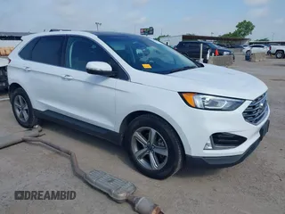 2019 Ford Edge SEL with VIN 2FMPK3J97KBC26735, listed as a IAAI auction lot 42482687 with 54,466 mi miles and . Bid and sale history available at DreamBid. Image 1.
