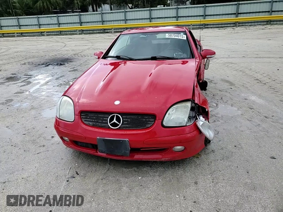 2001 Mercedes-Benz SLK 230 Kompressor с VIN WDBKK49F31F222806, выставлен на аукционе Copart как лот 58704015 с пробегом 128 695 миль миль и Списание • Salvage title. История ставок и продаж доступна на DreamBid. Изображение 13.