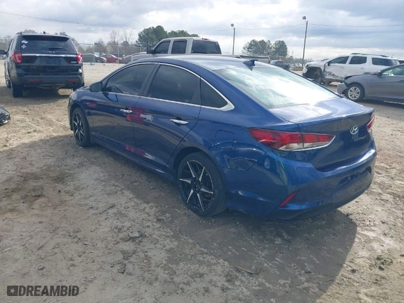2019 Hyundai Sonata Sport with VIN 5NPE34AF3KH766494, listed as a IAAI auction lot 41677608 with 199,195 mi miles. Bid and sale history available at carsss.com. Image 3.