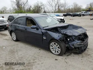 2006 BMW 3 Series 325xi with VIN WBAVD13536KV06357, listed as a Copart auction lot 51684215 with 153,389 mi miles and Salvage Title. Bid and sale history available at carsss.com. Image 4.