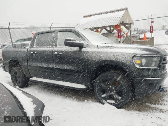 2024 Ram 1500 Tradesman with VIN 1C6RRFGG9RN208985, listed as a IAAI auction lot 41705580 with 7,602 mi miles and . Bid and sale history available at DreamBid. Image 14.