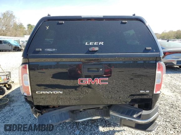 2017 GMC Canyon 4WD SLE with VIN 1GTG6CEN9H1163447, listed as a Copart auction lot 50975025 with 60,126 mi miles and Salvage Title. Bid and sale history available at carsss.com. Image 6.