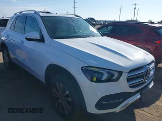 2021 Mercedes-Benz GLE 350 with VIN 4JGFB4JB0MA317994, listed as a IAAI auction lot 42493118 with 53,157 mi miles and . Bid and sale history available at DreamBid. Image 1.