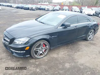 2014 Mercedes-Benz CLS 63 S AMG with VIN WDDLJ7GBXEA100530, listed as a IAAI auction lot 42033256 with 91,350 mi miles and . Bid and sale history available at DreamBid. Image 2.
