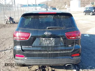 2019 Kia Sorento LX with VIN 5XYPG4A34KG509144, listed as a IAAI auction lot 41747105 with 129,874 mi miles. Bid and sale history available at carsss.com. Image 16.