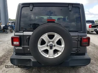 2020 Jeep Wrangler Sport with VIN 1C4GJXAG7LW274054, listed as a Copart auction lot 59922124 with 39,652 mi miles and Salvage title. Bid and sale history available at DreamBid. Image 6.