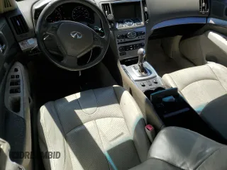 2011 Infiniti G25 x with VIN JN1DV6AR2BM650420, listed as a Copart auction lot 59954964 with 187,801 mi miles and Salvage Title. Bid and sale history available at DreamBid. Image 8.