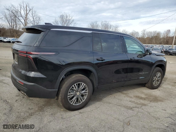 2024 Chevrolet Traverse FWD LS with VIN 1GNEREKS6RJ151219, listed as a Copart auction lot 80393454 with 1,786 mi miles and Salvage Title. Bid and sale history available at carsss.com. Image 3.